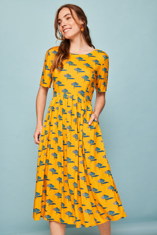 Mustard Summer Long Dress