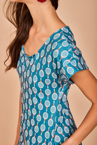 Vestido Corto Luanco Tenis