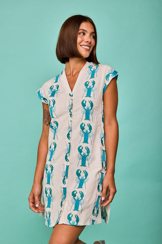 Rodiles Blue Dress