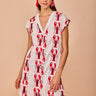 Abito Rodiles Rosso