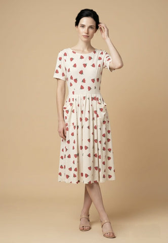 Fuchsia Long Summer Dress