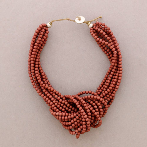Resin Bead Knot Choker (B)
