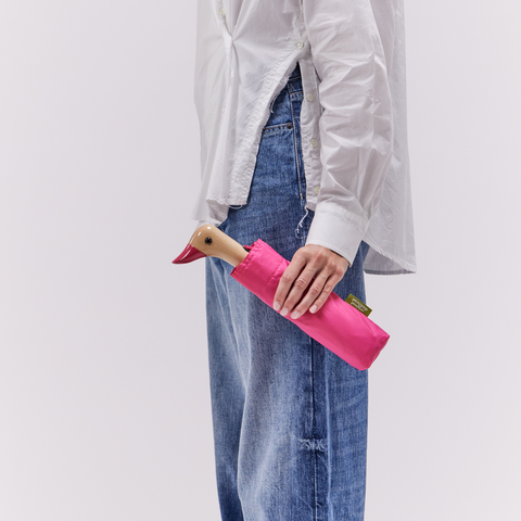 NEW! Bonbon Fuchsia Eco-Friendly Duck Head Umbrella SS26
