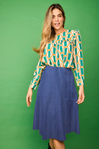 Denim Water Skirt