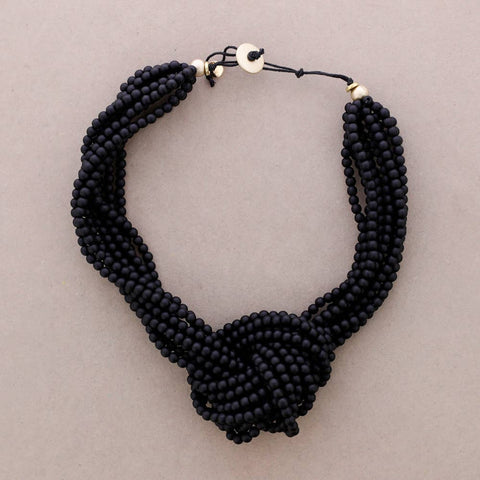 Resin Bead Knot Choker (B)