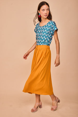 Top Luaña Manga Corta Tenis