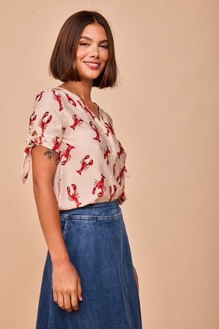 O'Grove Crab Red Shirt