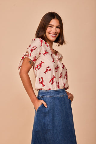 O'Grove Crab Red Shirt
