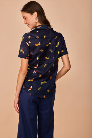 Camisa Somo Marina Insectos