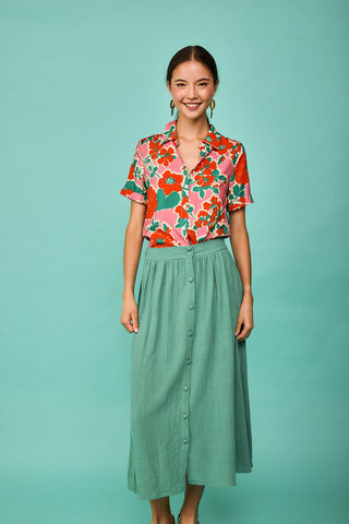 Camisa Somo Rosa Flor