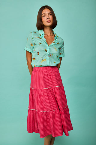 Camisa Somo turquesa Insectos