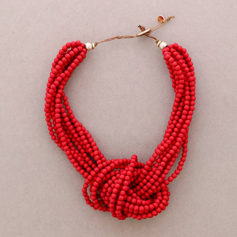 Resin Bead Knot Choker (B)