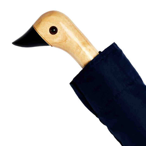 Eco-Friendly Windproof Duck Umbrella Navy Blue