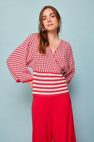 Jazmin Fuchsia Sweater