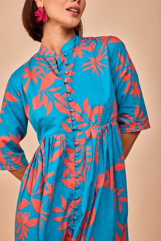 Vestido Aviles Hojas