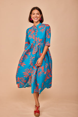 Vestido Aviles Hojas