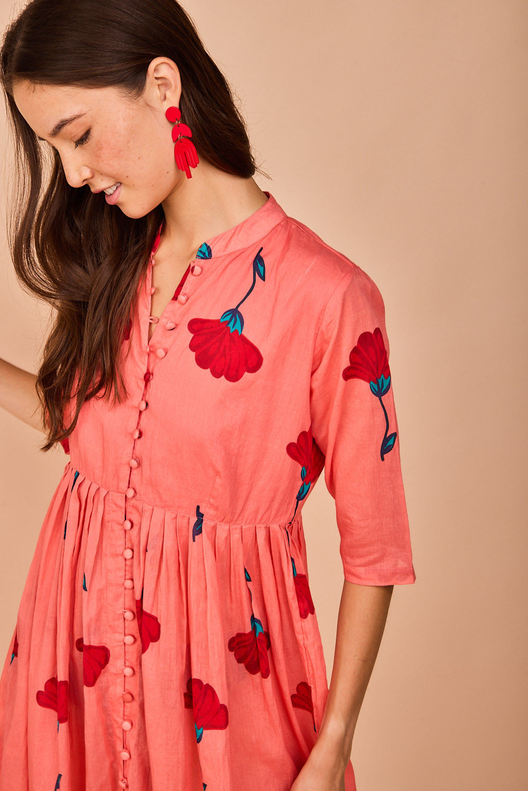 Aviles Pink Dress