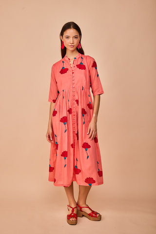 Aviles Pink Dress