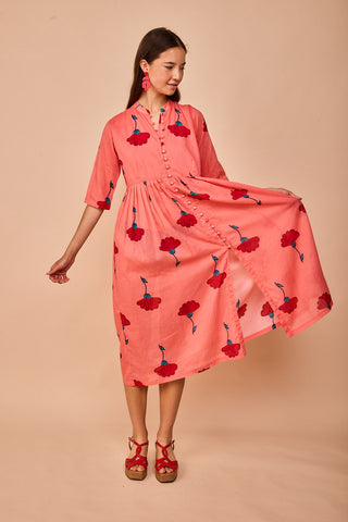 Aviles Pink Dress