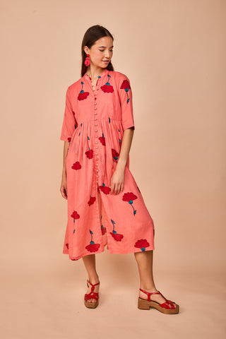 Aviles Pink Dress