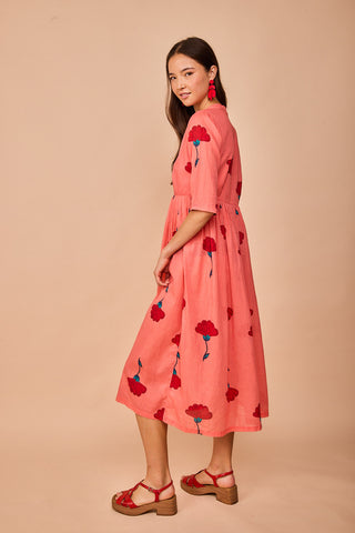 Aviles Pink Dress