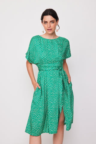 Short Green Moon Dress