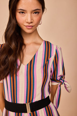 Vestido Torimbia Rayas