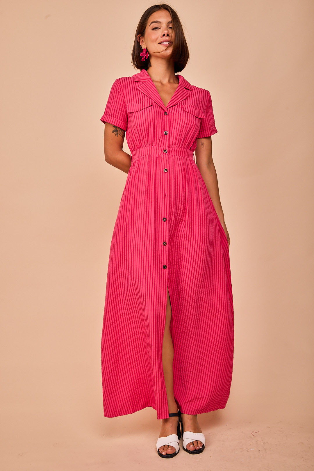 Fuchsia Bull Dress