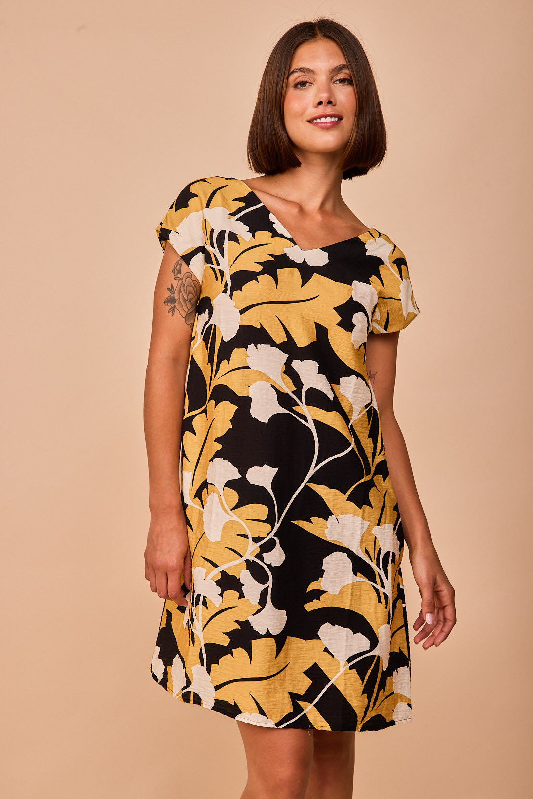 Vestido Corto Luarca Negro