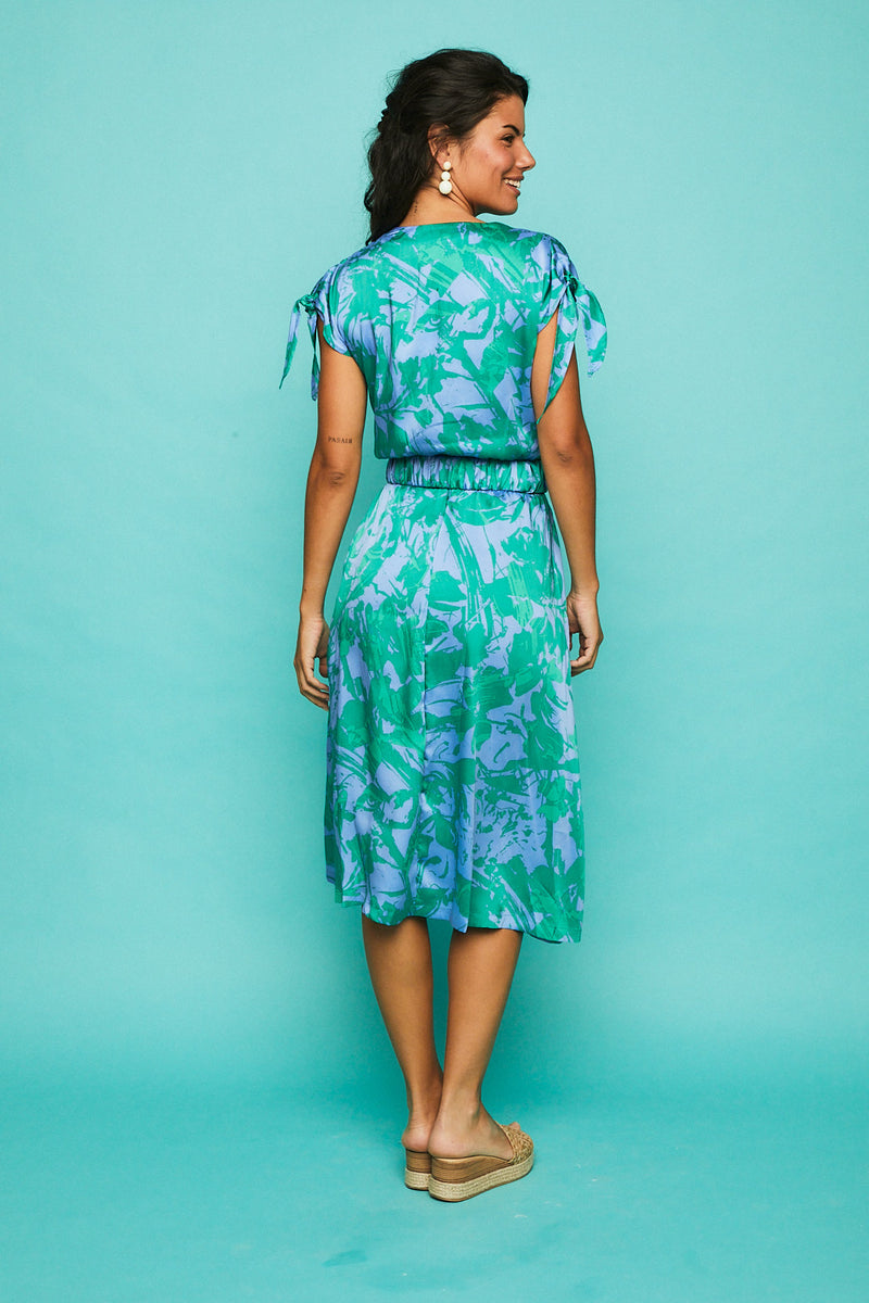 Vestido MIDI BESOS AGUA