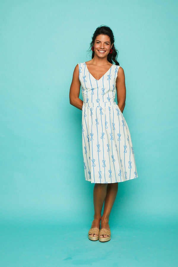 Vestido Corto NUBE BLANCO