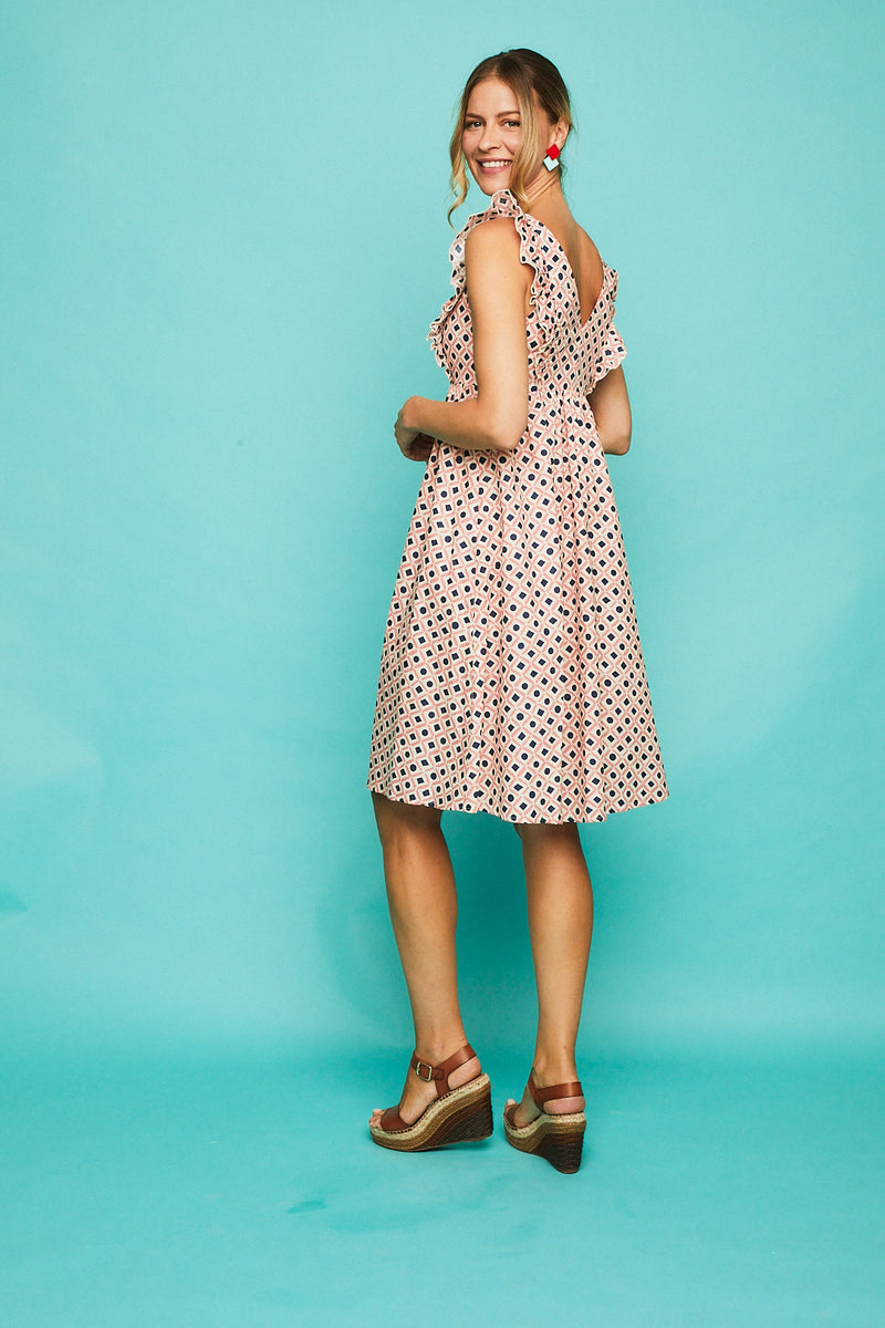 Vestido Corto PALOTE ROSA