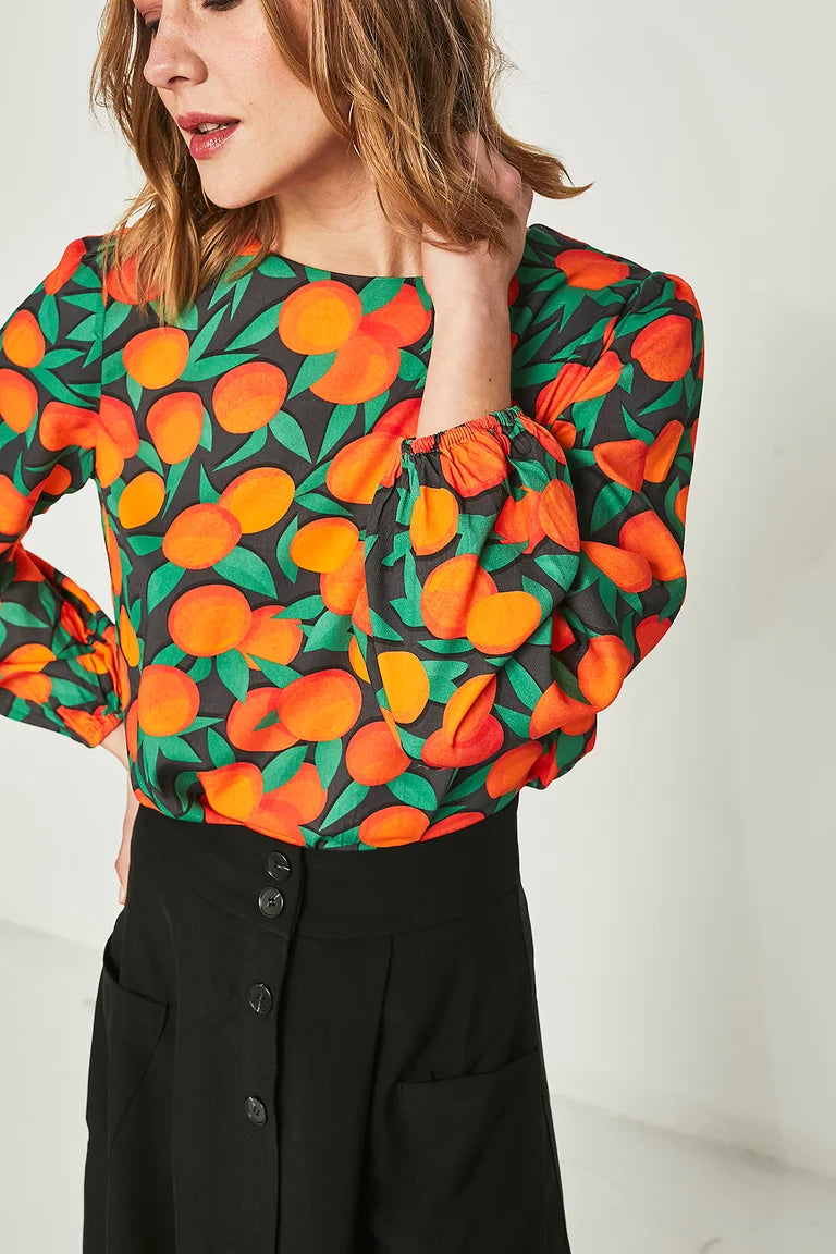 Camisa Perejil naranjas