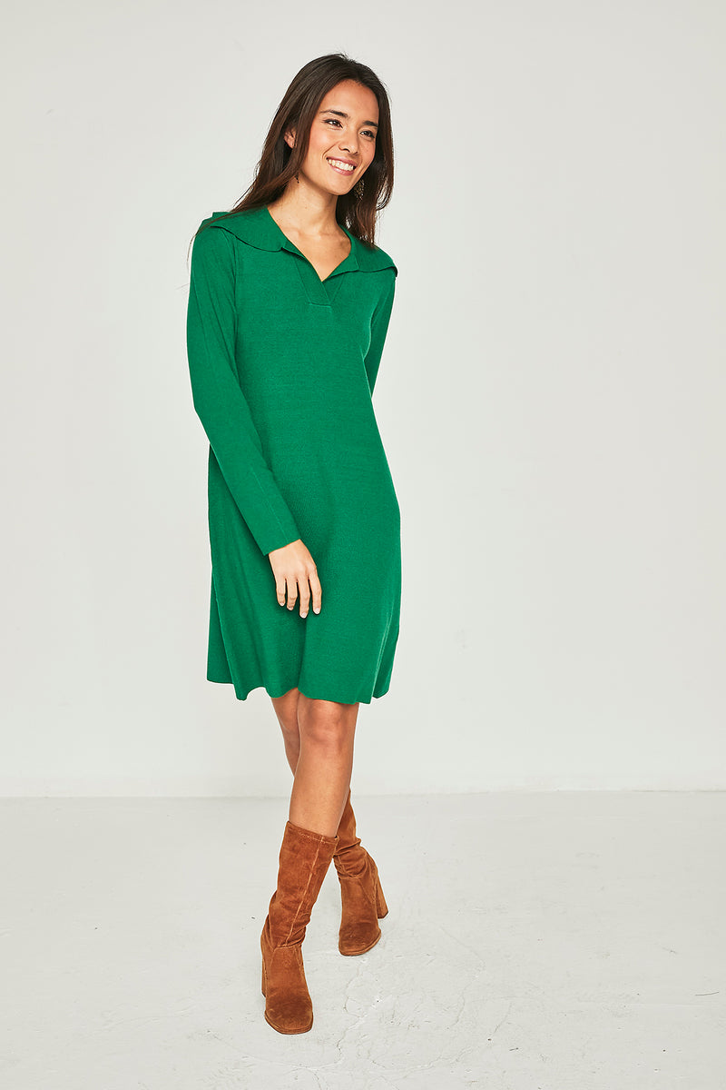 Vestido corto cayena verde