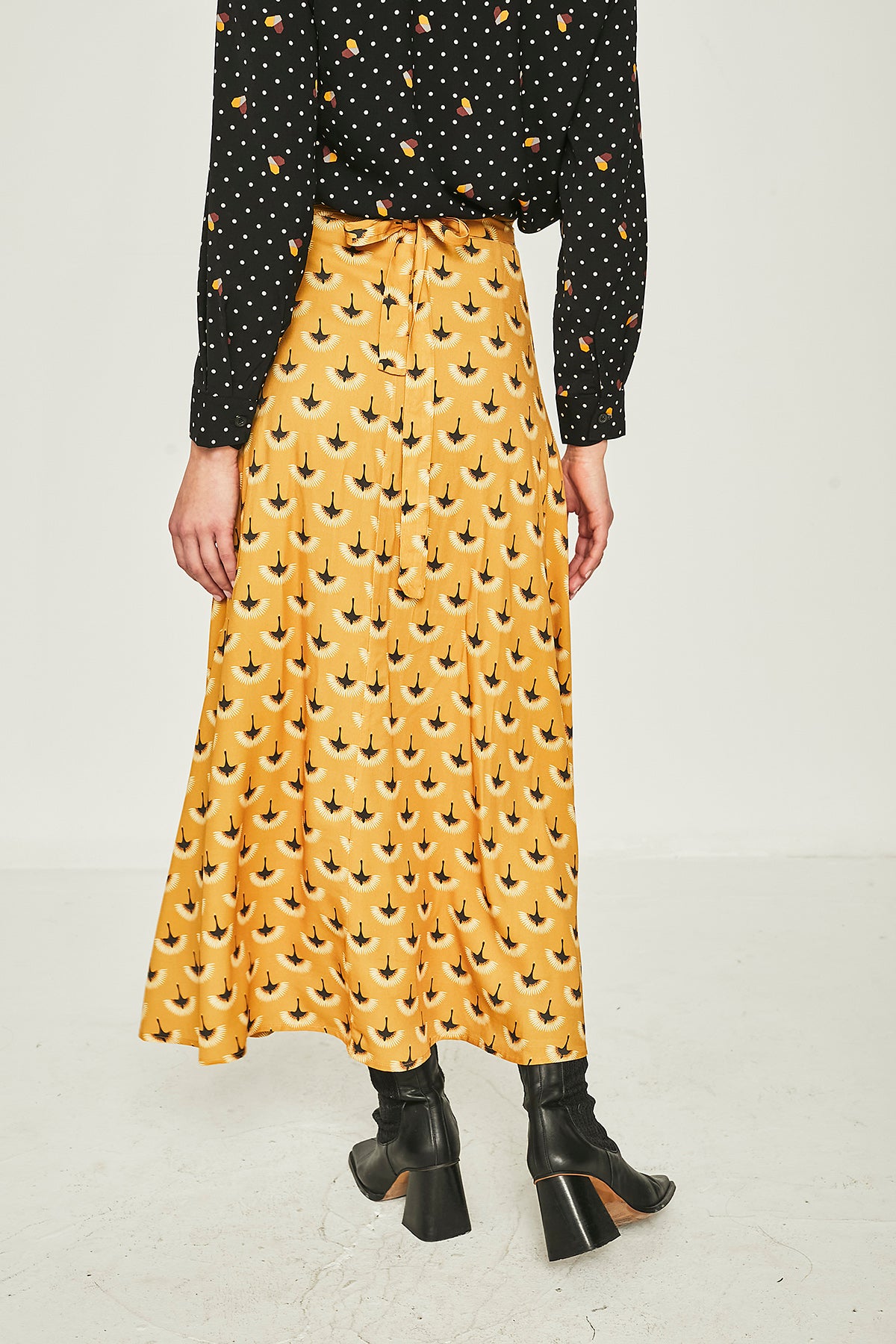 Curcuma Mustard Skirt